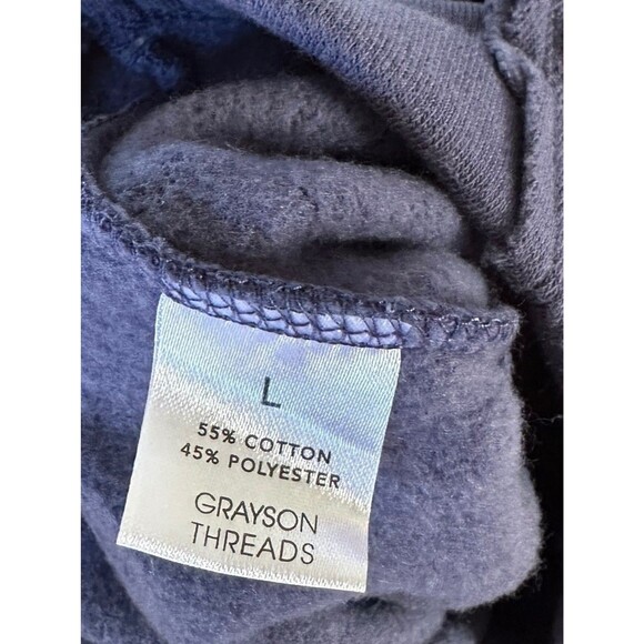 Greyson Threads Women's Lounge Shorts Cozy & Comfy USA Bear Print Size L Navy - Picture 4 of 7